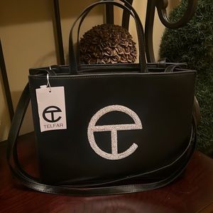 Telfar Black Medium Purse